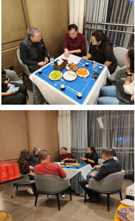 湖邊客戶對隆鑫天潤食品股份有限公司進行拜訪